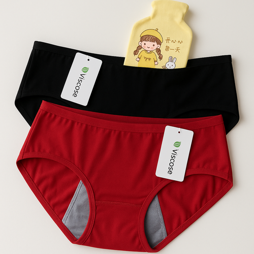 شورت بهداشتی جیب دار وبسکوز 2XL